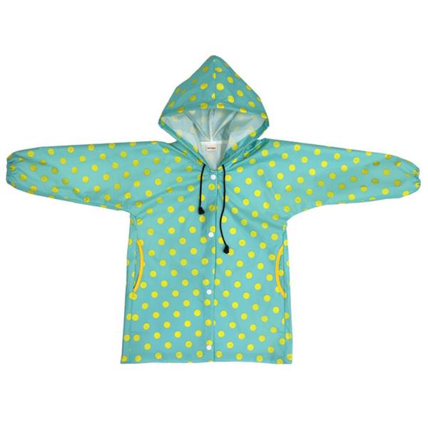 유아동 바람막이 메쉬 점퍼 자켓(도트) 방수 비옷